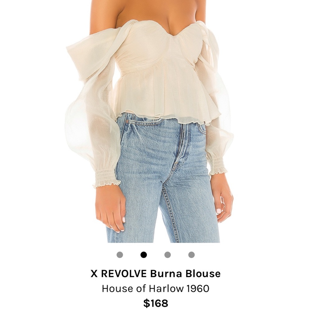 House of Harlow 1960 X Revolve Burna Blouse